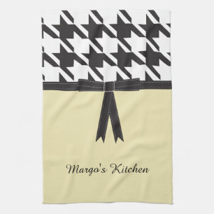 Modern Houndstooth Kökshandduk