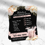 Modern House Städning Maid Service Classy-Blommigt Flygblad<br><div class="desc">Modern House Städning Blommigt-flygblad för Elegant av mobila tjänster.</div>