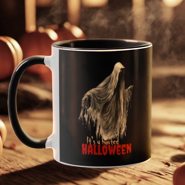 Modern Humor Gothic Horror Spooky Halloween Ghost Mugg (Skapare uppladdad)