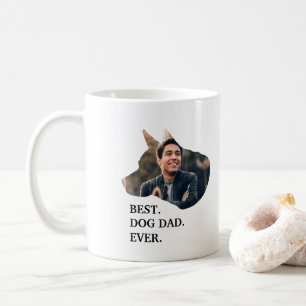 Modern hund-fotomall för anpassningsbar kaffemugg