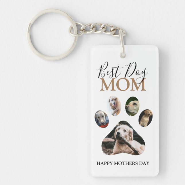 Modern Hund Mamma | Fotokollage (Framsidan)