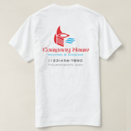 Modern HVAC-logodesign Uniform T Shirt