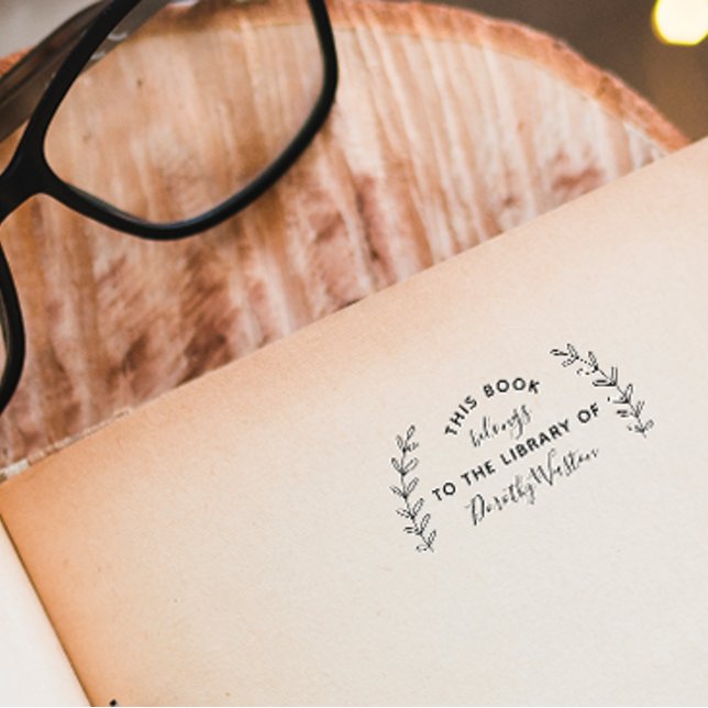 Modern i den ryska botaniska Anpassningsbarna Bibl Självfärgande Stämpel (Skapare uppladdad)