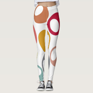 Modern i mitten av århundradet leggings