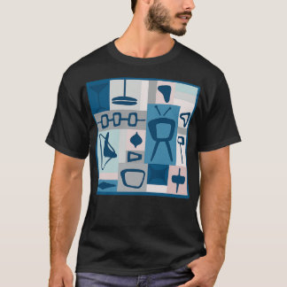 Modern i mitten av århundradet över utskrift 3 t shirt