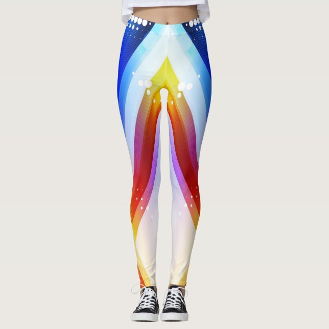 Modern idrott leggings (Framsida)