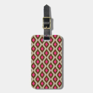 Modern ikat mönster bagagebricka