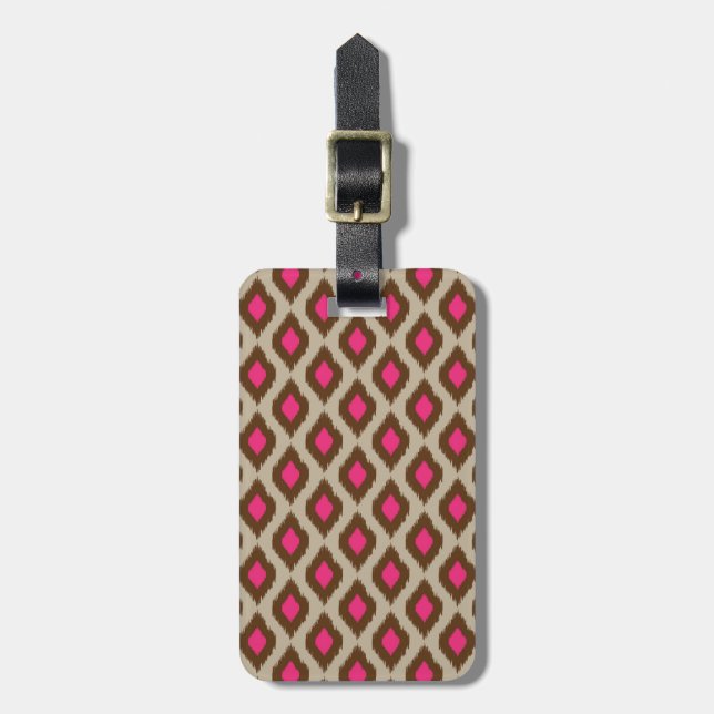 Modern ikat mönster bagagebricka (Vertikal Framsida)