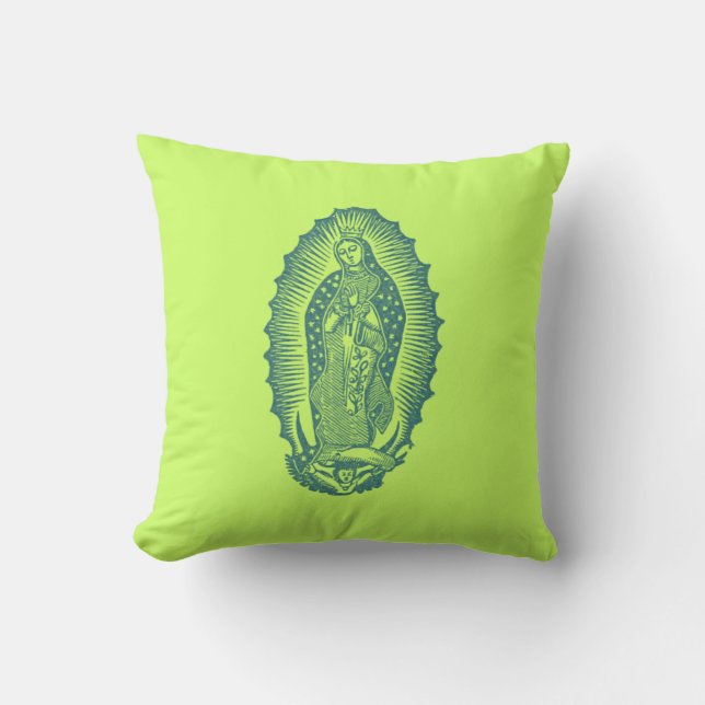 Modern ikonisk kulturell grafisk design kudde (Framsida)