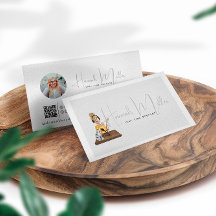 Modern Illustrated Podcast Photo QR-kod