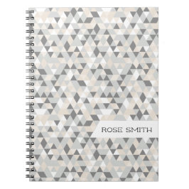 Modern illustration av Geo mönster Anteckningsbok