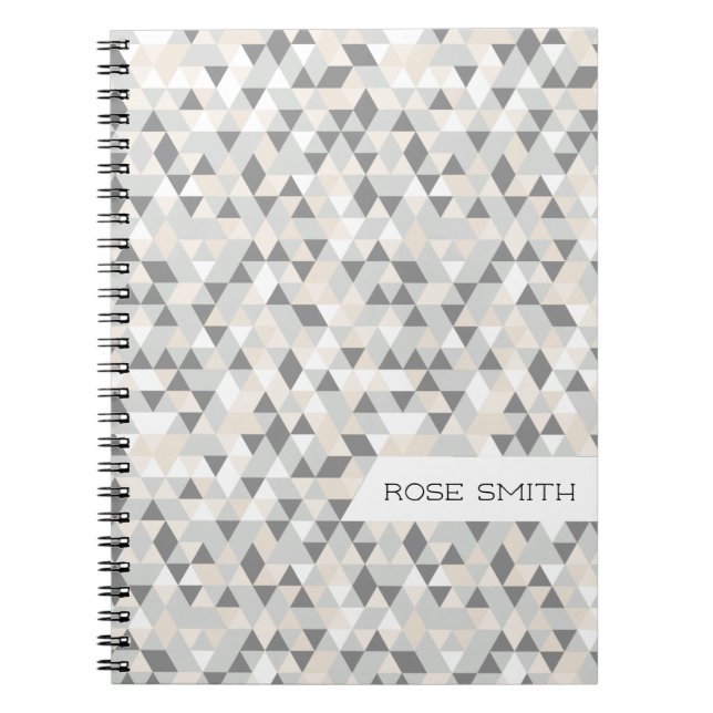 Modern illustration av Geo mönster Anteckningsbok (Framsidan)