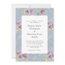 Modern inbjudan att bjuda in till färgen Modern Sa