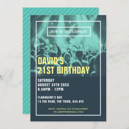 Modern inbjudan till duplexgrupp