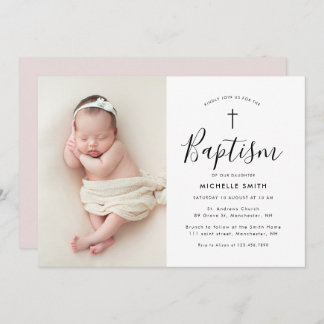 Modern inbjudan till fotobaptism