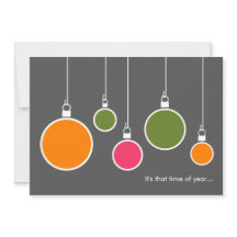 Modern inbjudan till Helgdag - Mörk Grått