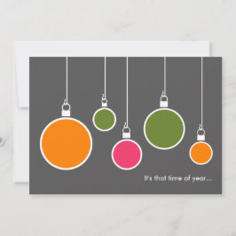 Modern inbjudan till Helgdag - Mörk Grått