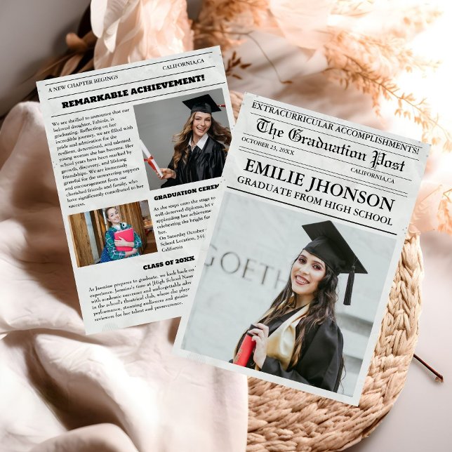 Modern inbjudan till högskolan i Studenten (Skapare uppladdad)