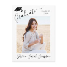 Modern inbjudan till PHOTO-Studentfesten 2024 Grad