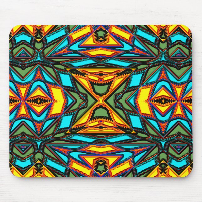 Modern indian 7 Mousepads Musmatta (Framsidan)