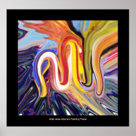 Modern Insida Paintings Poster