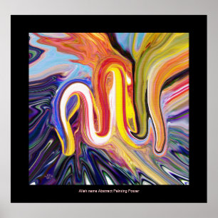 Modern Insida Paintings Poster