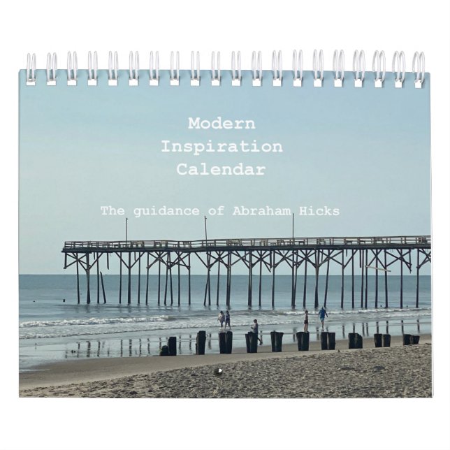 Modern inspirationskalender ord i Abraham Hicks Kalender (Omslag)