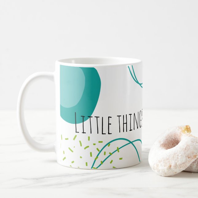 Modern inspirationskälla kaffemugg (Med munk)