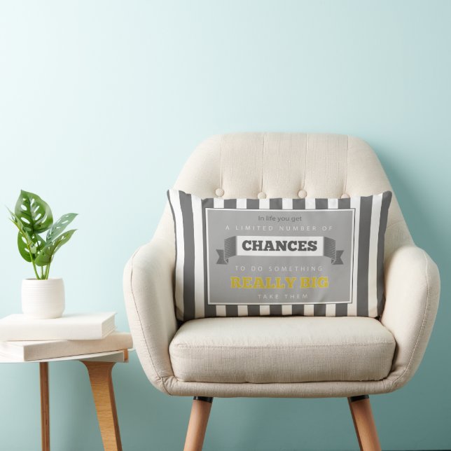 Modern inspirationsoffert för grått- och Gult-Vint Lumbarkudde (Stol)