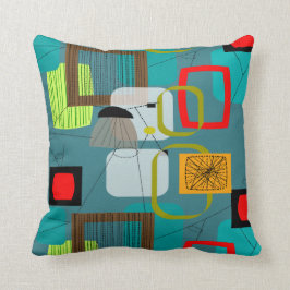 Modern inspirerad påse nr 733 i mitten av århundra kudde