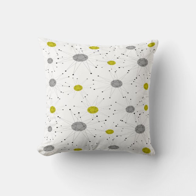 Modern inspirerad Starburst Pillow II i mitten av  Kudde (Framsida)