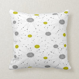 Modern inspirerad Starburst Pillow II i mitten av  Kudde