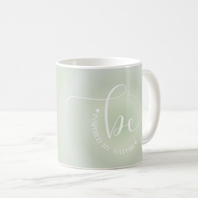 Modern inspirerande Grönt för offerter bör inspire Kaffemugg (Framsida höger)