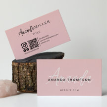 Modern Instagram Facebook QR Code Social Media