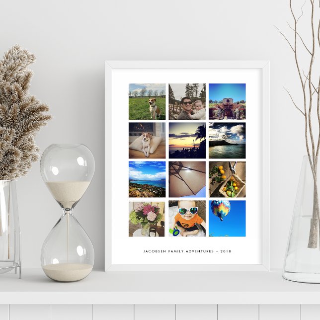 Modern Instagram Photo Collage Poster (Skapare uppladdad)
