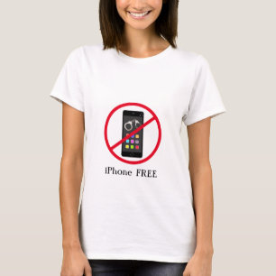 Modern iPhone Gratis meddelande T Shirt