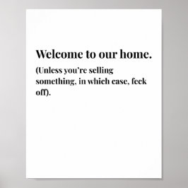 Modern irländsk rolig irländsk citat-plakat poster