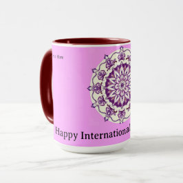 Modern IWD 2026 Strategic Empowerment Custom Mugg