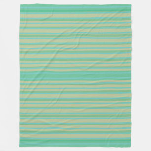 Modern Jade Grönt Rand Fleece Blanket