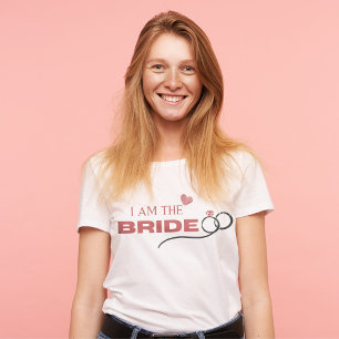 Modern jag är Bride Bachelorette-partiet T Shirt