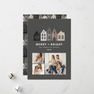 Modern japansk jul Nordiska hus 3 foto-chic Julkort