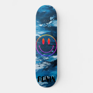 Modern japansk vågrättsskateboard Deck Mini Skateboard Bräda 18,5 Cm