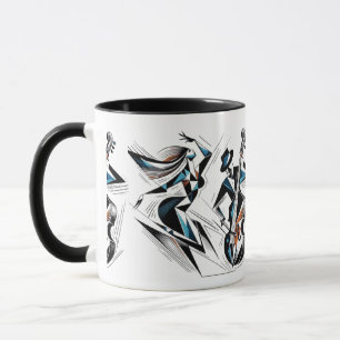 Modern Jazzscen Mugg