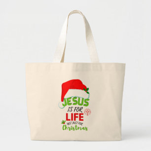 Modern JESUS är inte bara till för jul. Jumbo Tygkasse