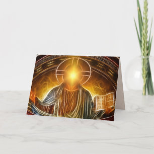 modern jesus gratulationskort kort