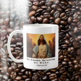 Modern Jesus - var vaken. Varsågod. Va?* Kaffemugg