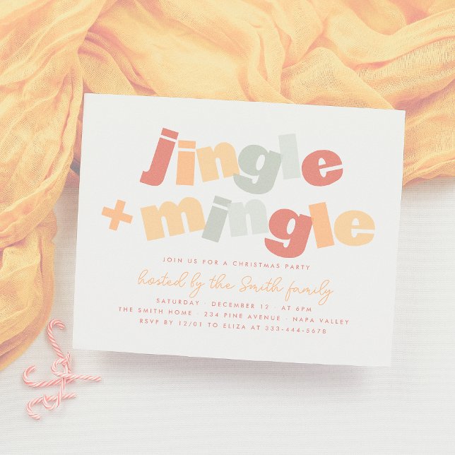 Modern jingle & Mingle Budget jul Party (Skapare uppladdad)