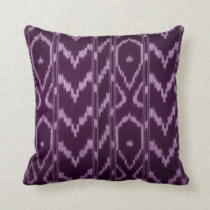 Modern jkat Tribal Chevron  lila lilax Kudde