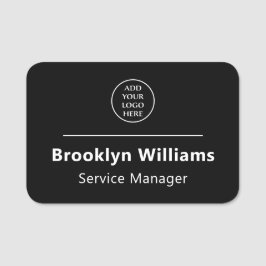 Modern jobbtitel Personal Namn Business Company Lo Namnbricka