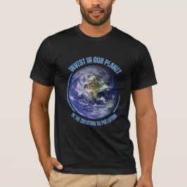 Modern jordens dag t shirt